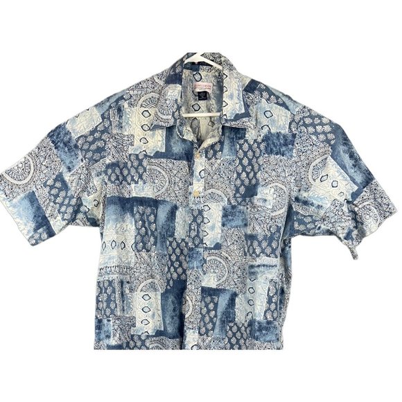 Cauldwell & Son Men's Short Sleeve Button Down Shirt - Picture 2 of 5